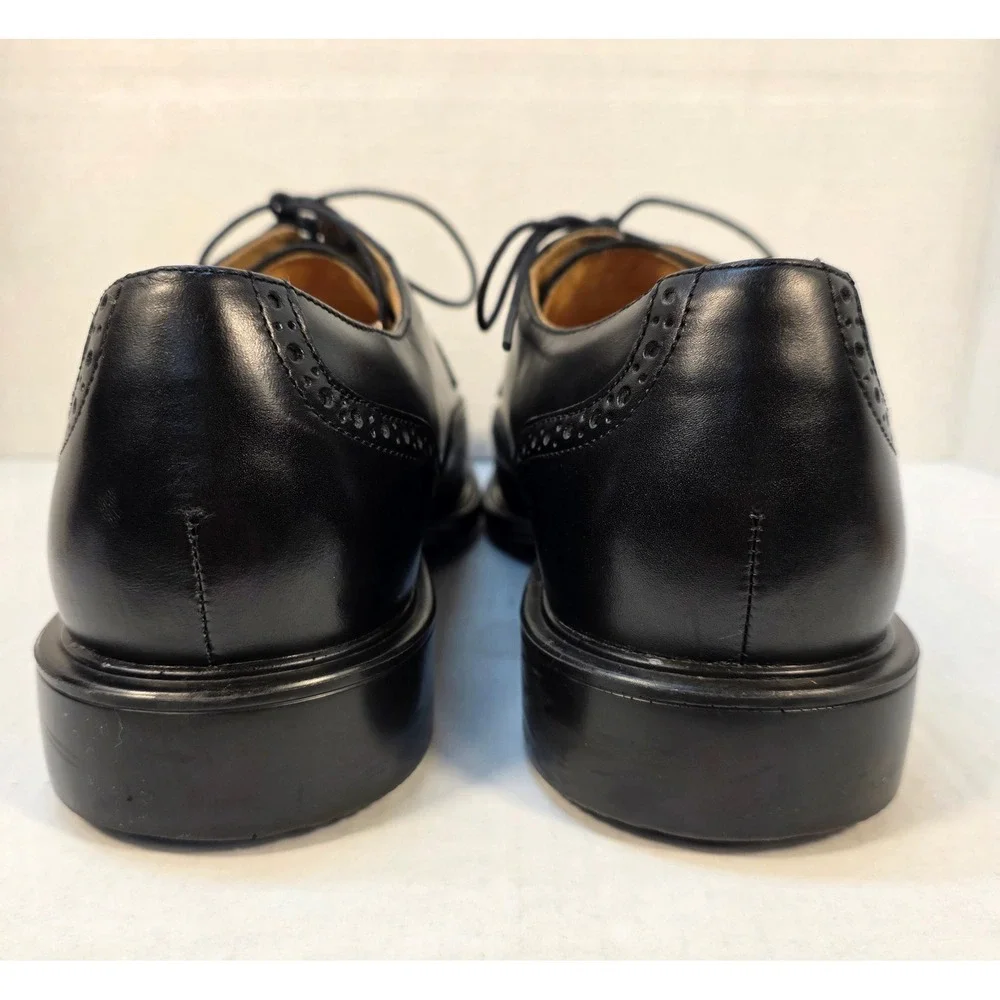 Rockport Dressports Oxford Mens Wingtip Brogue Black 10.5 M Like New Classic